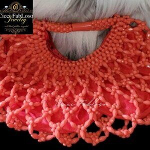 Handmade African Beaded Traditional Handbag